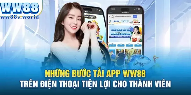 App WW88 với giao diện đẹp mắt