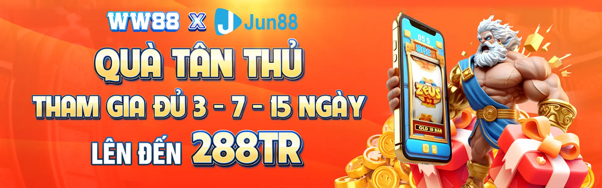 Quà tân thủ ww88