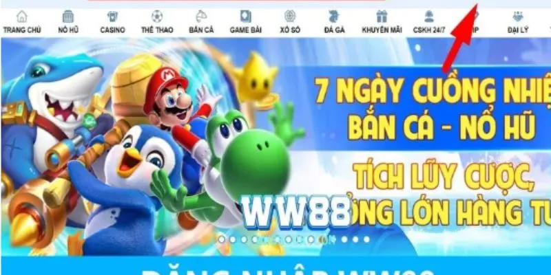 Truy cập đúng link chính thống thương hiệu